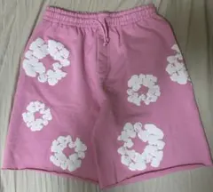 100%正規品✅　DENIM TEARS ショーツ ピンク　Mサイズ