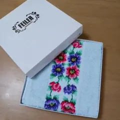 FEILER 花柄　大判タオル　バスタオル　未使用