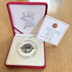 美品】日本スリランカ国交樹立60周年記念 1,000ルピー プルーフ銀貨幣