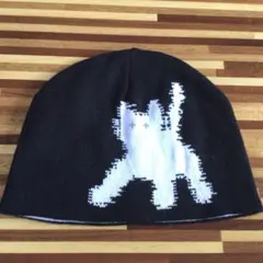 aeae EARFLAP BEANIEグレー　ビーニー AEAE(エーイーエーイー) ニットキャップ・ビーニー(レディース