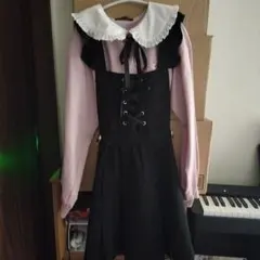 量産型、地雷系　ブラウス＆ジャンスカ　セット