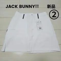 新品❤ジャックバニー レディース【サイズ2】ゴルフ スカート ホワイト 白 春夏のサムネイル