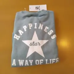 水色　devirock 裏起毛 トレーナー 130 新品未使用