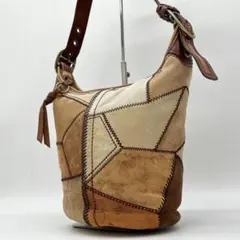 Coach Patchwork Bucket Shoulder 12526 - メルカリ