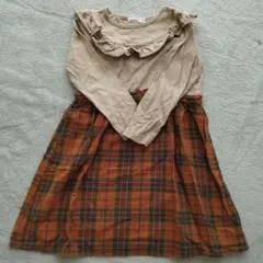 長袖ワンピース　ペアマノン　pairmanon