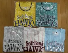 新品未開封　ソフトバンクホークス　鷹の祭典ユニフォーム まとめ売り　5枚