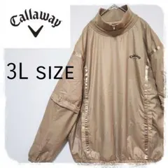 美品✨️　希少　4way　ゴルフ　ナイロンジャケット　石川遼　ゴールド