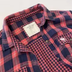 アバンクロビーアンドフィッチ　チェックシャツ　正規品！