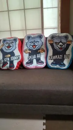 MAN WITH A MISSION クッションセット