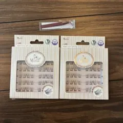 MADAME lash ノーグルー部分つけまつ毛 01グラム 非売品ピン付のサムネイル