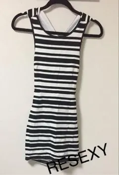 RESEXXY ボーダー ワンピース