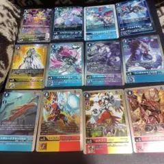 デジモンカードゲーム⑧　レアランクランダム詰め合わせ12枚