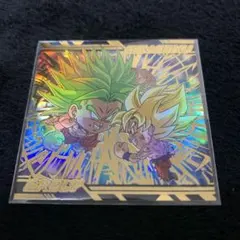 ドラゴンボールZ 孫悟空 VS ブロリー ウエハースシール　ステッカー