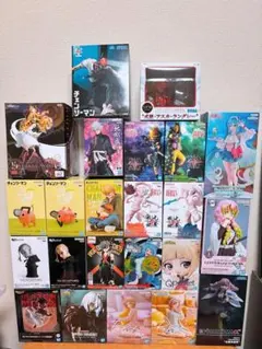 【未開封品】フィギュア まとめ売り 23体 ワンピース ヒロアカ 初音ミク