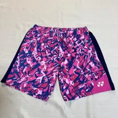 YONEX バドミントンパンツ Lサイズ ピンク/ネイビー
