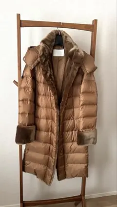 Ballsey ブラウン ロングダウンジャケット