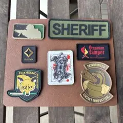 ベルクロワッペン まとめ売り ミリタリー アウトドア