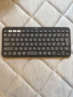 ロジクール ワイヤレスキーボード PEBBLE KEYS 2 K380sGR
