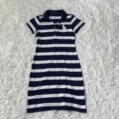 Ralphラルフローレンスポーツ　ポロシャツ　ワンピース　ボーダー