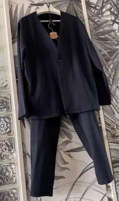 パジャマスーツL L濃紺　コナカ青山リモートスーツ一回リモートにて使用