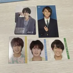 HiHi Jets プロフィールカード デタカ Myojo 厚紙