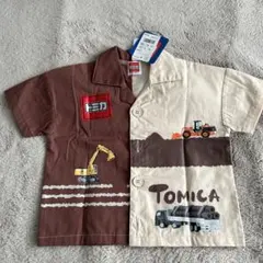 90 新品タグ付き　半袖　トミカ　綿100