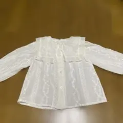 ZARA キッズ ブラウス ホワイト 98cm