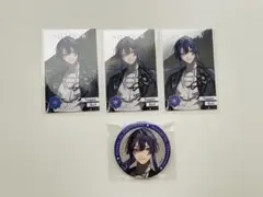 長尾景　にじさんじ 8th Anniversary　缶バッチ　カード