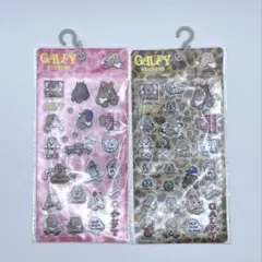 【新品】GALFY STICKERS ぷくぷくシール ２点セット