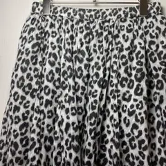 niko and… レオパード柄 ロングスカート F