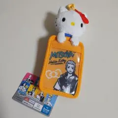 246.東京リベンジャーズ　ハローキティ　ぬいぐるみパスケース　三ツ谷隆