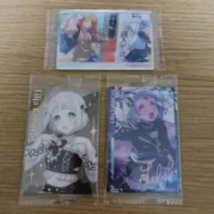 葛城リーリヤ　3枚　学マス　学園アイドルマスター ウエハース カード