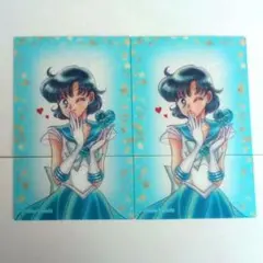 美少女戦士セーラームーン セーラーマーキュリー カード 2枚セット