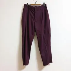 ROSSO アーバンリサーチ テーパードパンツ M ボルドー センタープレスのサムネイル