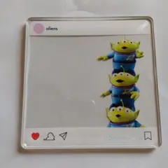 オーマイカフェ トイストーリー アクリルコースター エイリアン