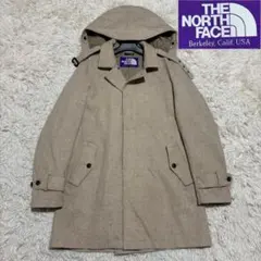 ノースフェイスパープルレーベル ステンカラーコート 防風防水 ウィンドストッパー