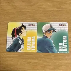 名探偵コナン展　コースター　平次・和葉