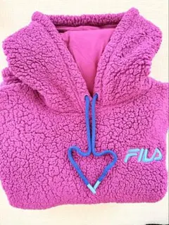 FILA フリースジャケット パープル
