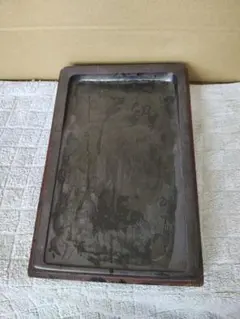 S◇790◇時代 煎茶道具 唐木 黒檀 煎茶盆 菓子盆（隅切） - メルカリ