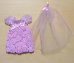 ⑪【22cmサイズ】ドレス　リトルファクトリー　リカちゃんキャッスル