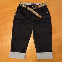 HALHAM カーゴパンツ　クロップドパンツ　❤️ ベルト付きのサムネイル