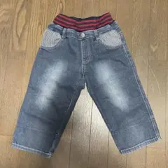 デニムパンツ　子供用　150cm　ジーンズ　短パン