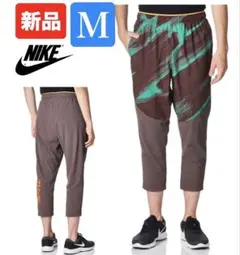 新品★ナイキウーブンパンツ ナイキトレーニングパンツ 7分丈Dri-FIT★Mのサムネイル