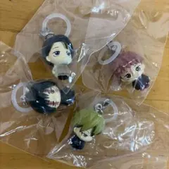 呪術廻戦 死滅回游 めじるしアクセサリー虎杖悠仁 禪院直哉 禪院真希乙骨 4点