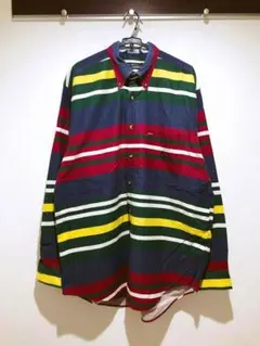 90s ノーティカ ノーチカ カラーシャツ 長袖 ビンテージ 古着 アメリカ製