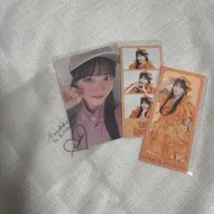 cutie streetきゅーすと 川本笑瑠 ラッフル トレカ