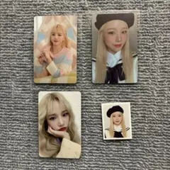 IZ*ONE チョユリ トレカ シール セット