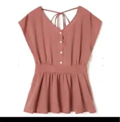 グレイル 前後2way スラブリボンブラウス トップス チュニック