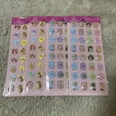 Disneyプリンセス　ストーンシール　4セット