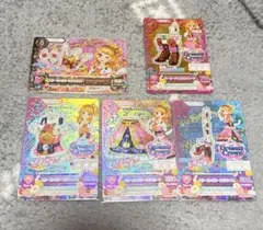 アイカツカード 5枚セット大空あかりちゃん